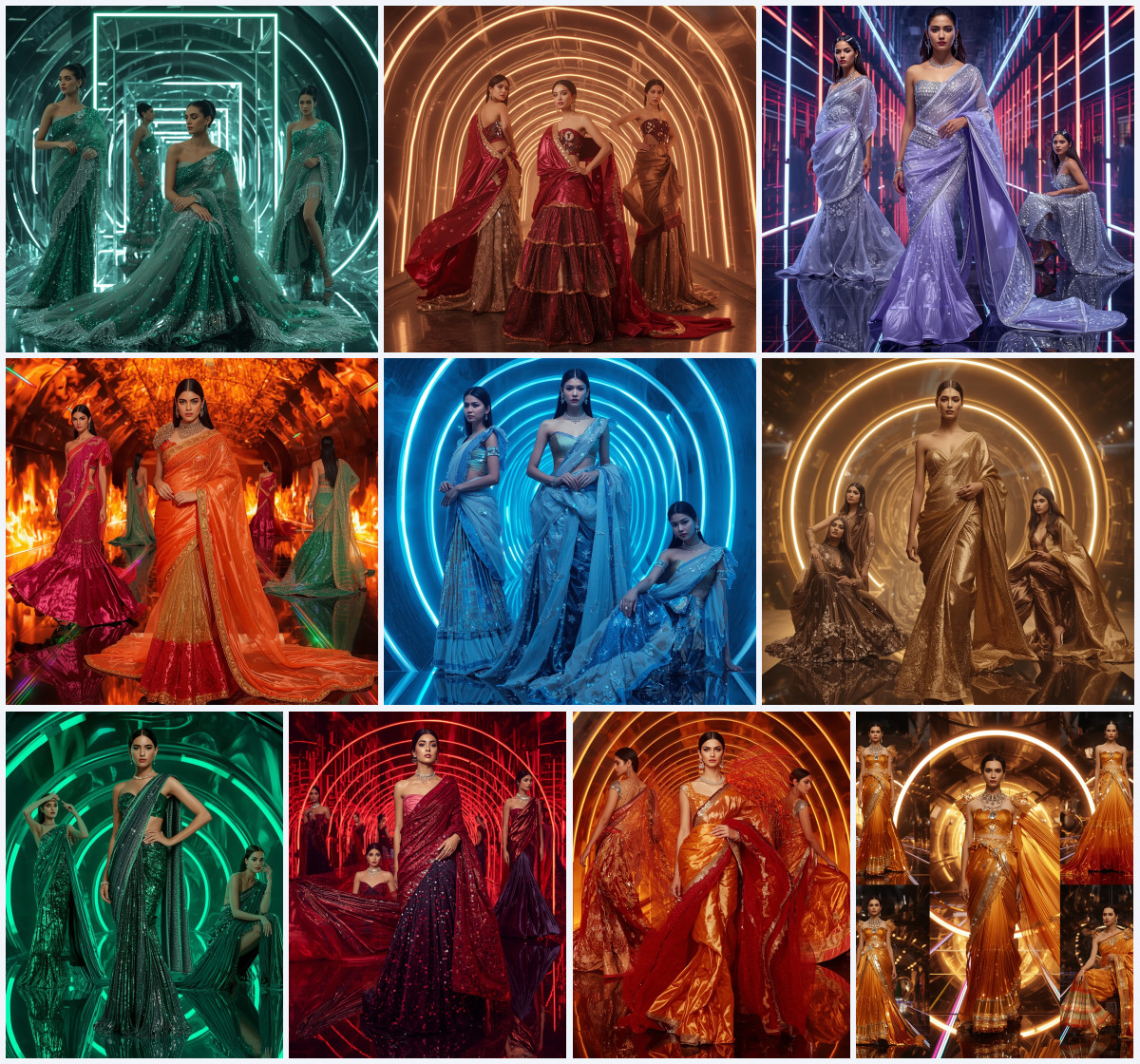 10+ New Design AI Prompts for Ethnic Fashion Icons via Gemini, Grok, and ChatGPT