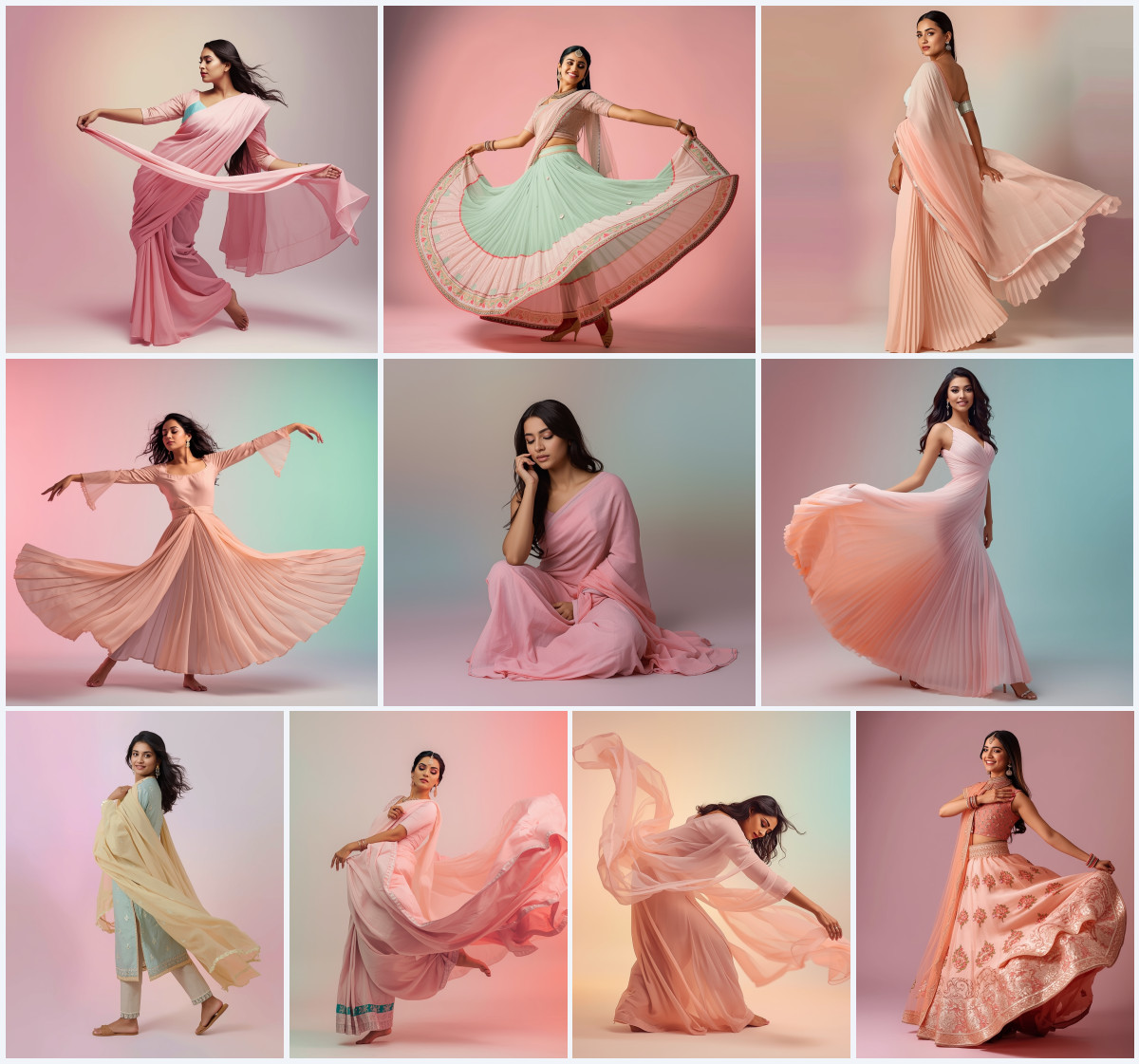 10+ Premium Saree AI Prompts to Create Elegant Ethnic Photos with Royal Luxury Feel - Main Thumbnail