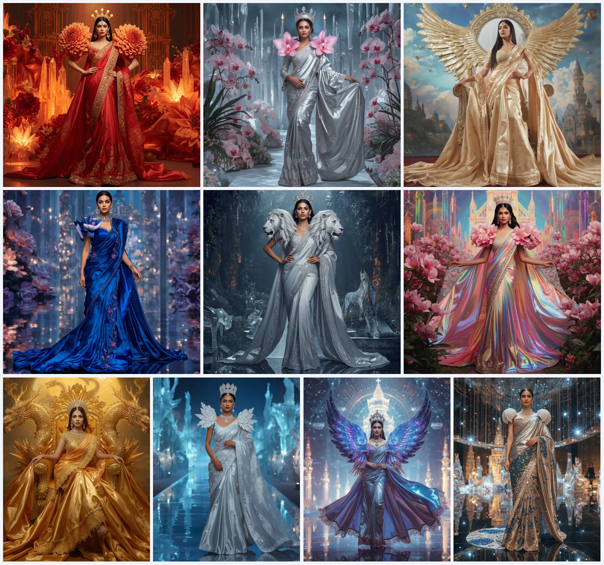 Top 10 Trending Woman Pose Art Prompts