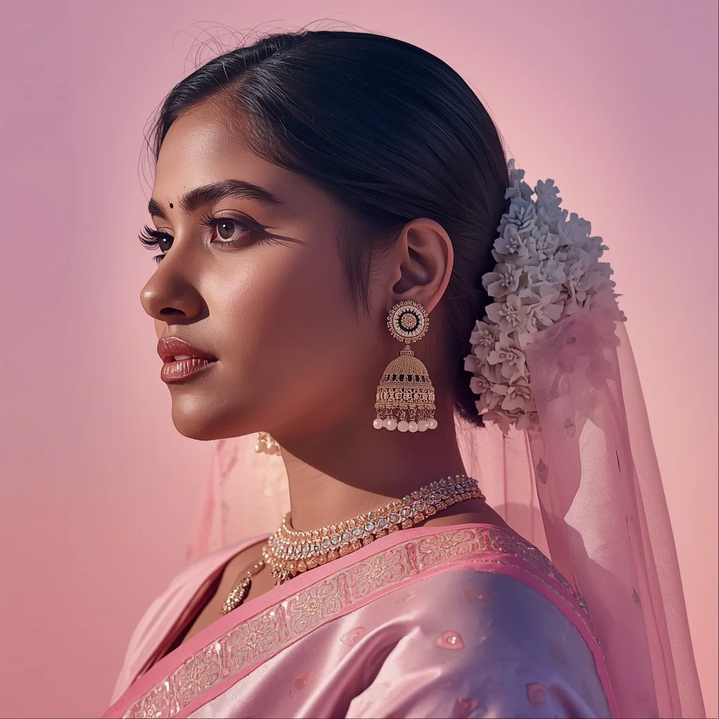 Festive Pastel Saree Perceptual Collapse Collage | Singular Reality Premium Prompt | Saree Photoshoot Prompt Ultra Realistic