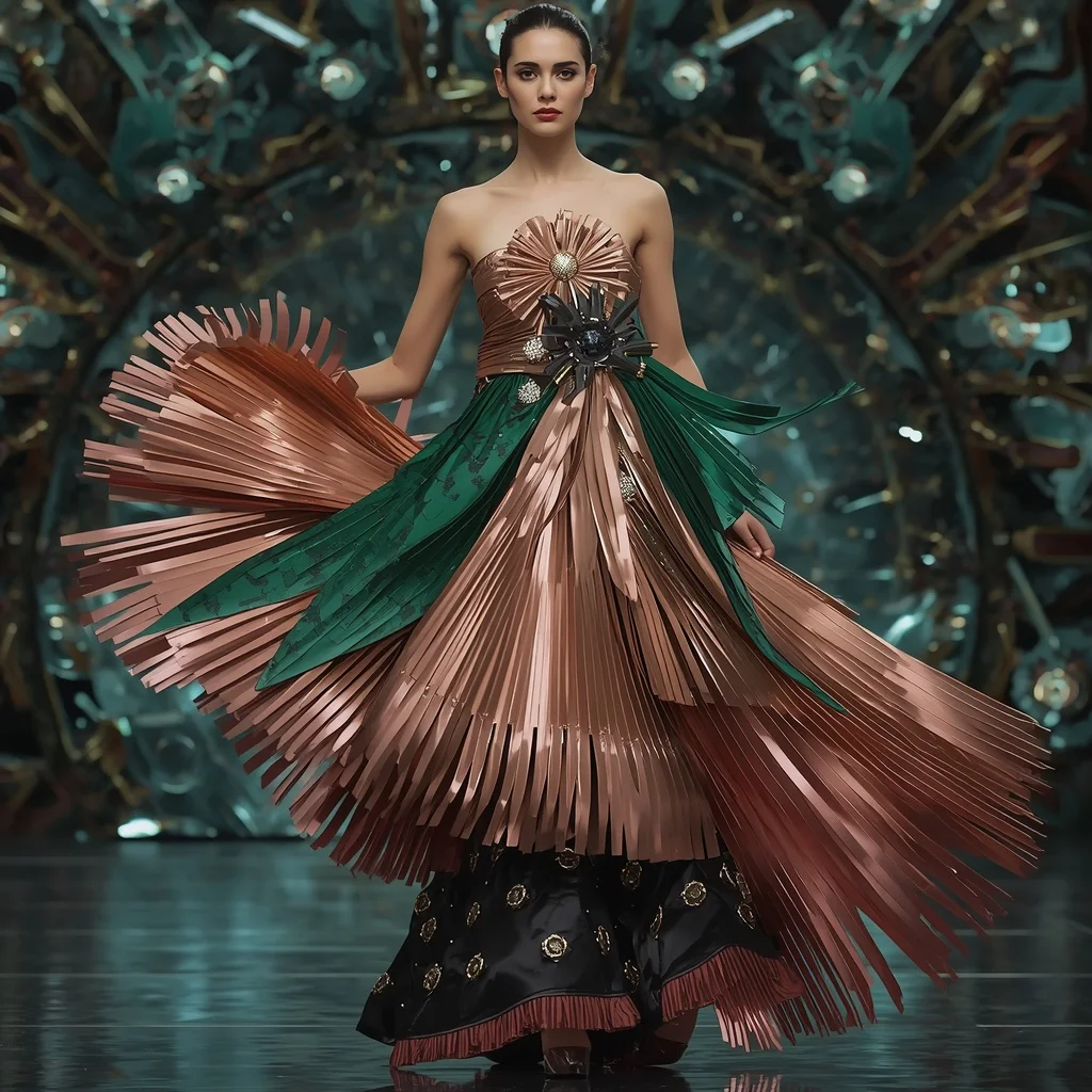 Magnetic Bloom Engine Saree with Cyber Floral Reactor | ChatGPT Photo Editing Prompts Trending Instagram For Girl