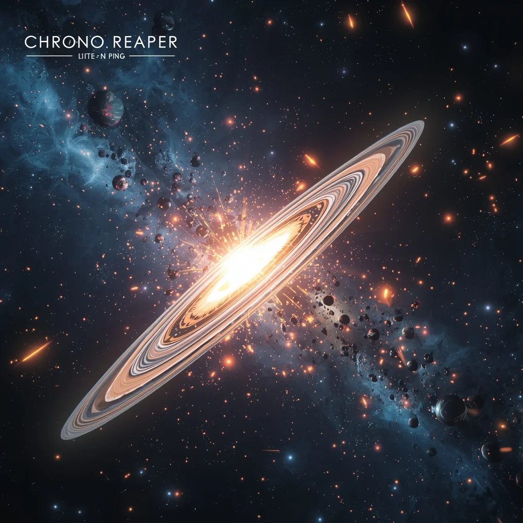 Scene – Chrono Reaper Freezes Entire Star Systems | Ai Selfie Prompt