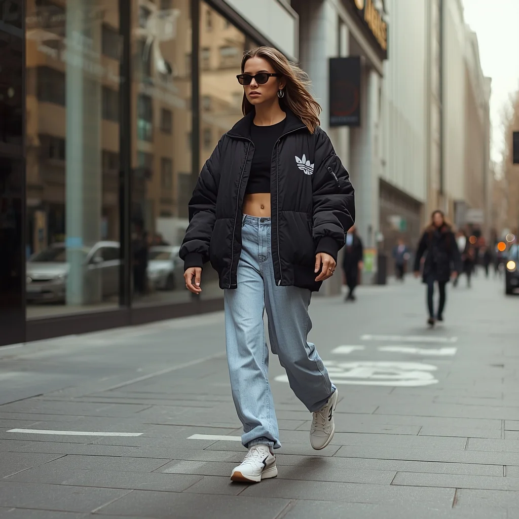 Street Fashion Walking Girl – Urban Influencer Viral Look | 4k Ai Prompts