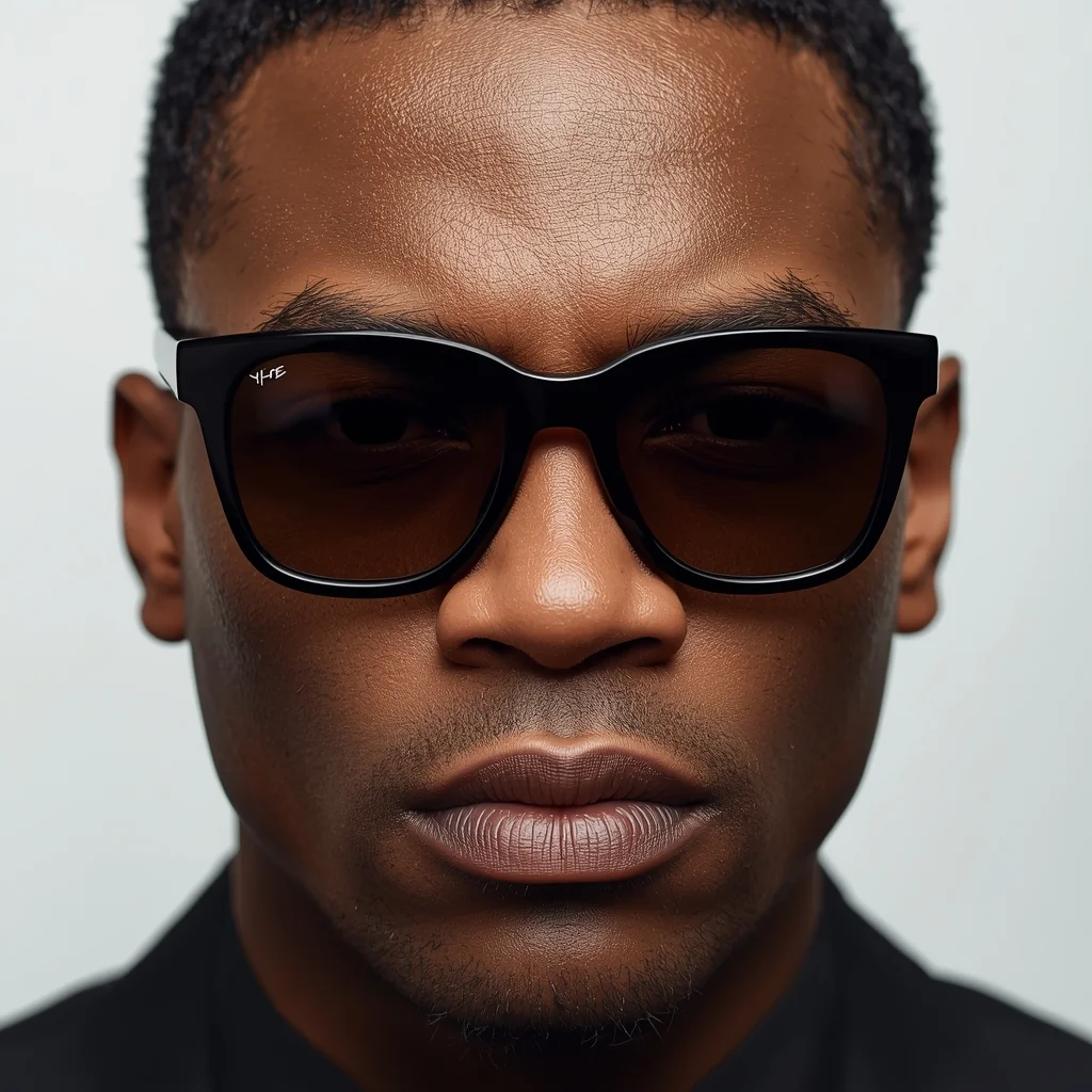 Sunglasses Attitude Close-Up with Sharp Focus and Minimal Background | Viral Ai Image Prompt